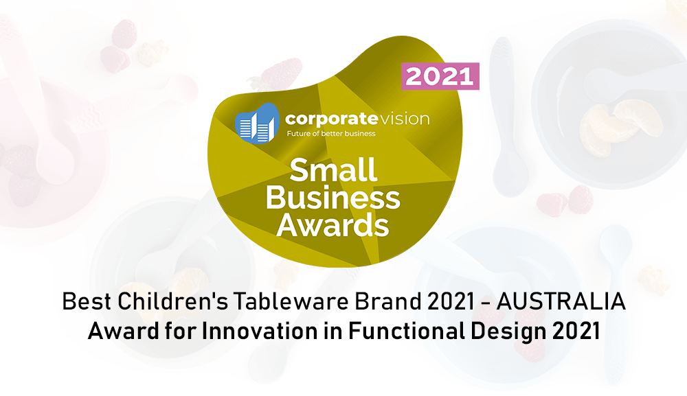 Brightberry receives Best Children's Tableware Brand, Award for Innovation in Functional Design 2021