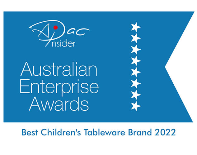 Brightberry is the best Australian children's tableware brand 2022 by Apac