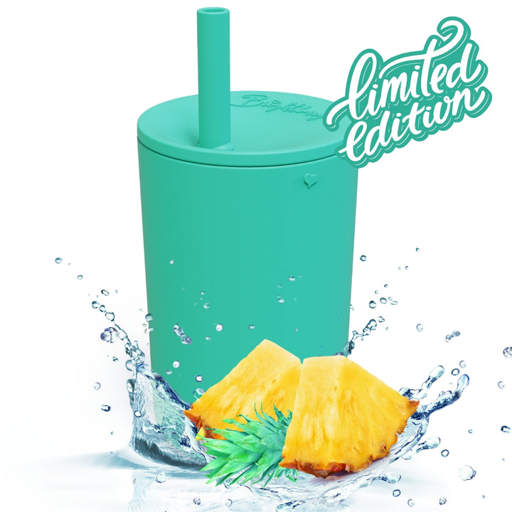 Kids Smoothie Cup with Straw & Secure Lid