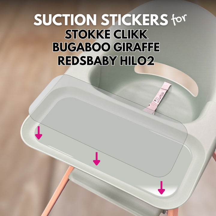 Suction Stickers for High Chair Trays
